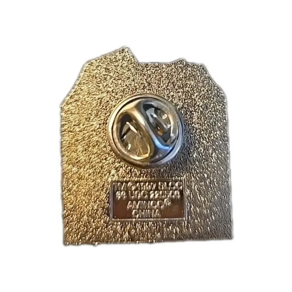 Coldwell Banker Salt Lake City Olympics Pin Vintage Old Metal Button 2002 White